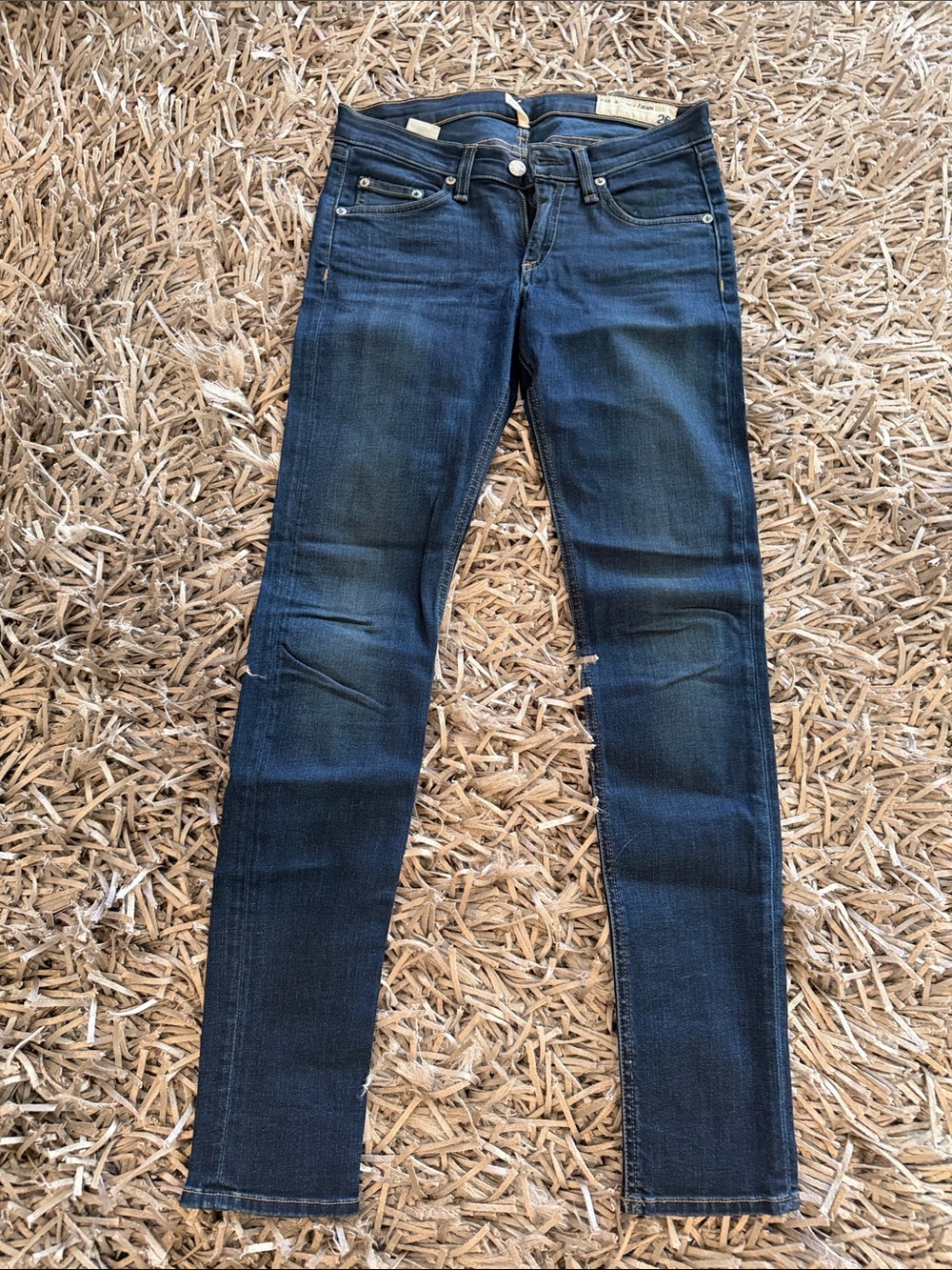 rag & bone Indigo Skinny Jeans